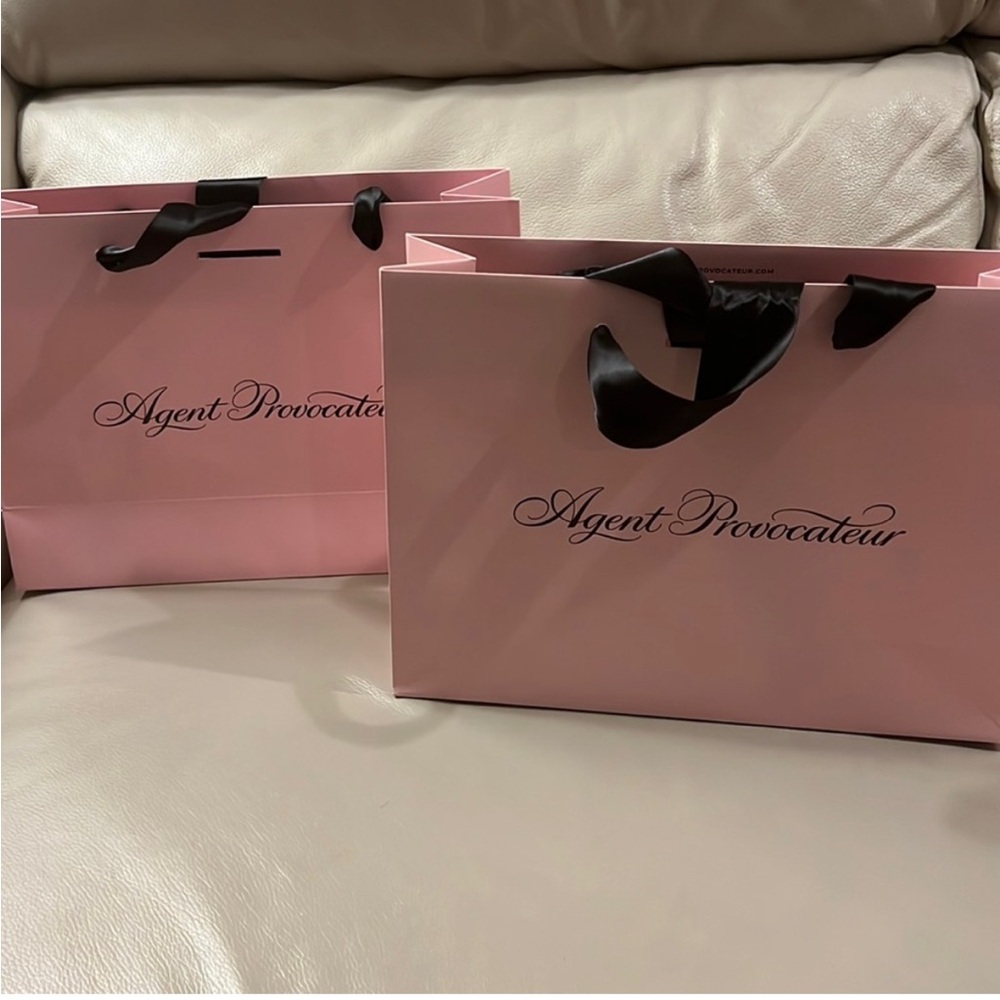 Agent Provocateur Pink Gift Bag (2 total)